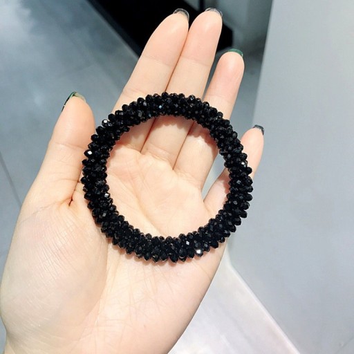 Gomma per capelli con perline