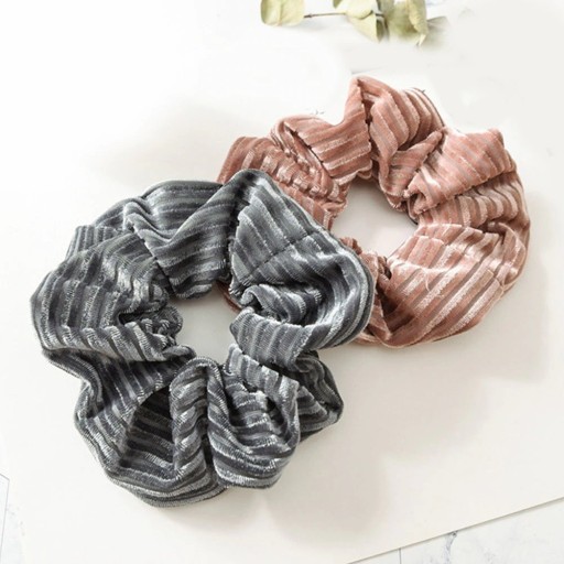 Gommette en velours pour cheveux