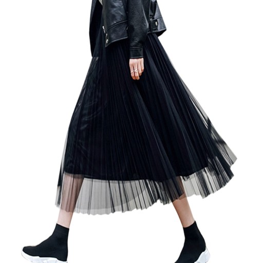 Gonna in tulle da donna con sottogonna