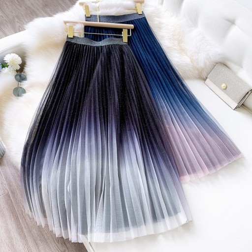 Gonna in tulle ombré da donna