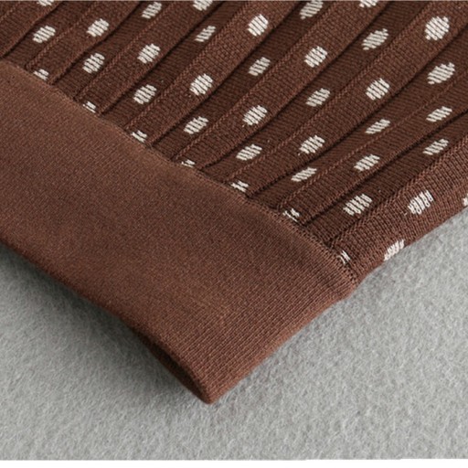 Gonna lunga da donna a pois