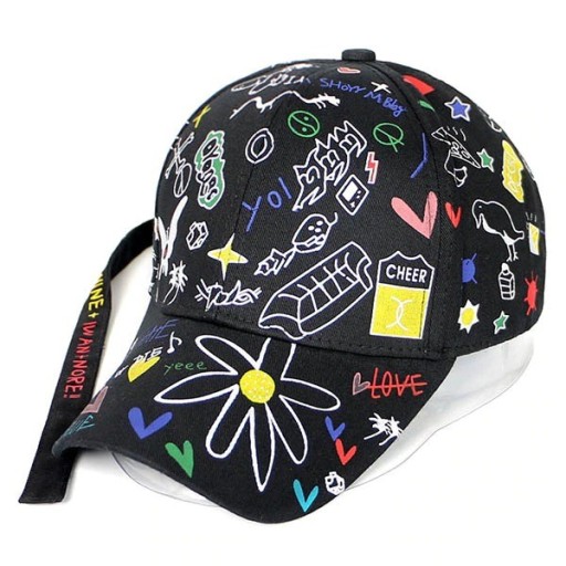 Gorra con estampado C1004