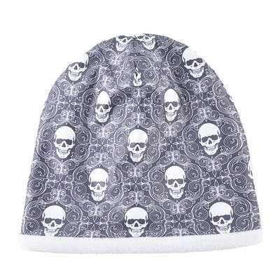 Gorra de hombre con estampado de calavera