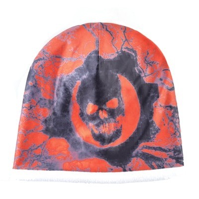Gorra de hombre con estampado de calavera