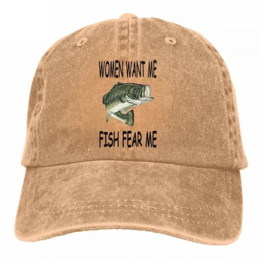 Gorra de hombre con pez T181