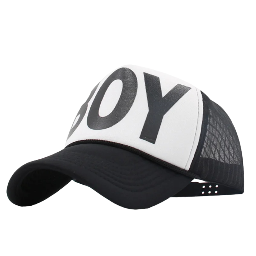 Gorra trucker masculina boy