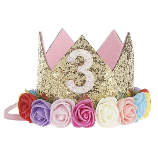 Gorro de cumpleaños 3 años