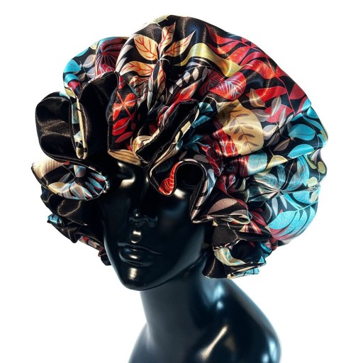 Gorro de dormir de satén para mujer