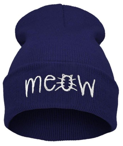 Gorro de inverno feminino Meow J1684