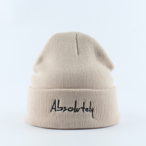 Gorro de invierno con inscripción