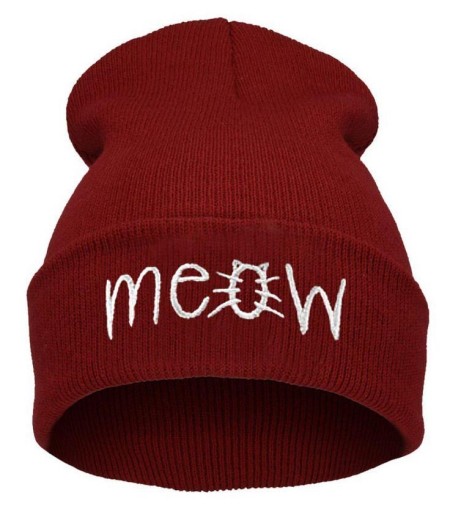 Gorro de invierno para mujer Meow J1684