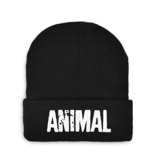 Gorro de invierno unisex con inscripción.