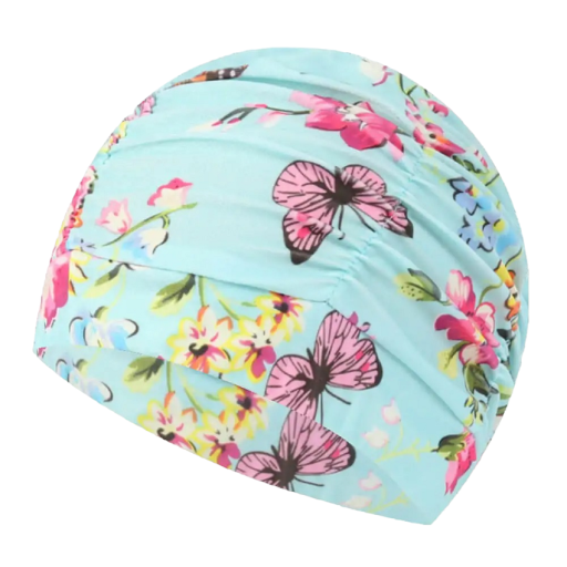 Gorro de natación de nailon, impermeable, elástico, colorido, para piscina, equipo para nadadores V227