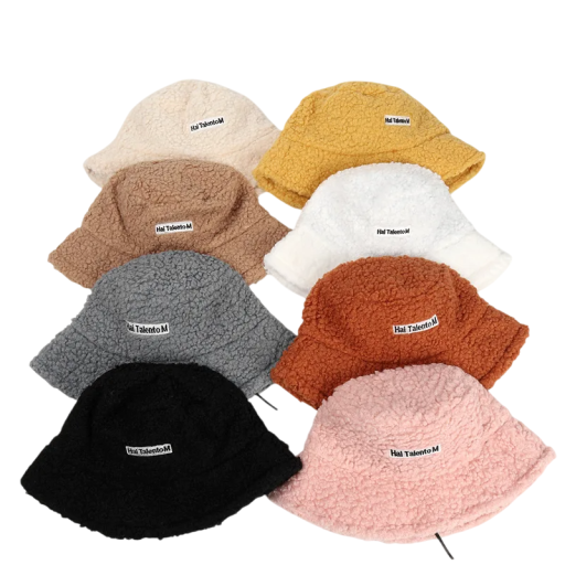 Gorro de pesca de lana de cordero Gorro de invierno elegante unisex Circunferencia de la cabeza 56-58 cm Material suave y cálido Accesorio de moda para otoño e invierno