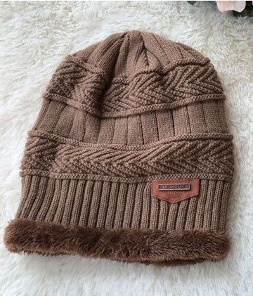 Gorro de punto reversible para mujer J788