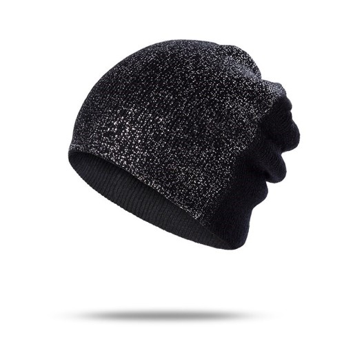 Gorro feminino brilhante