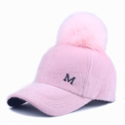 Gorro feminino com pompom T2