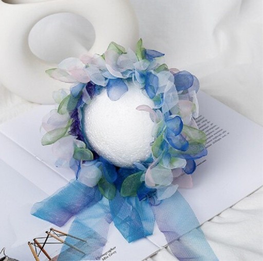 Gorro infantil con flores A457