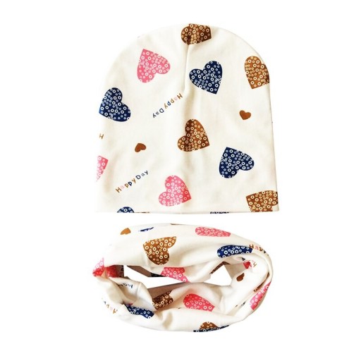 Gorro infantil con pañuelo Emma