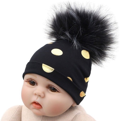 Gorro infantil con pompón Becky