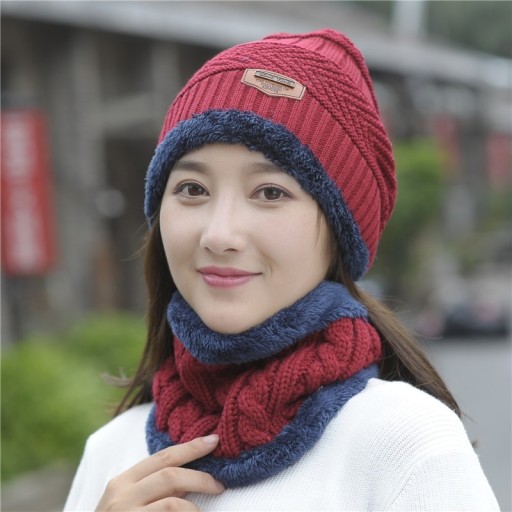 Gorro y bufanda de mujer Megan