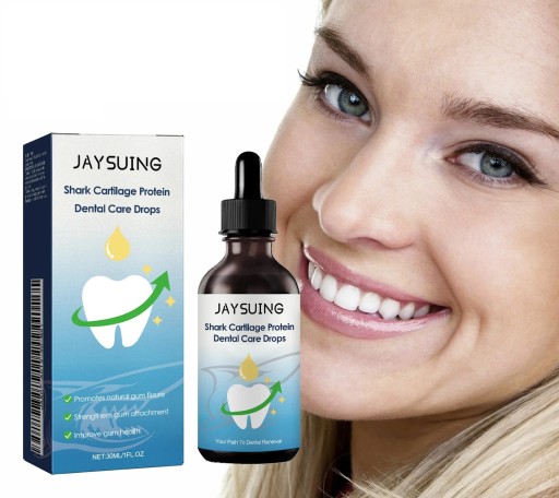 Gotas dentales para el cuidado de las encías y la higiene bucal 30 ml en frasco con gotero de ingredientes vegetales para uso diario en el cuidado de la cavidad bucal