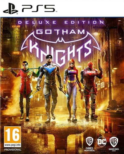 Gotham Knights: Deluxe Edition EU PS5 CD Key CD klíč