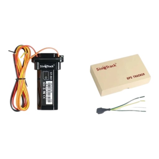 GPS localisateur de voiture 4G ST-901L Mini tracker 9 x 5,2 x 1,7 cm Étanche Avec batterie intégrée Suivi en ligne dans l'application Noir