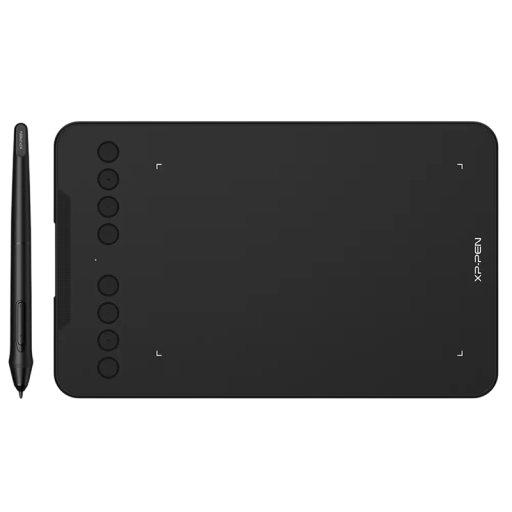 Grafický tablet XPPen Deco Mini7 V2 s tužkou kreslicí plocha 7 x 4 palce 8 kláves 16K úrovní tlaku černý na kreslení a design