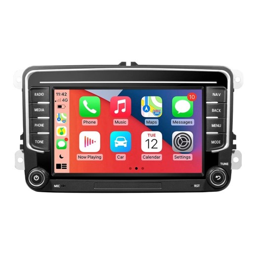 GRANDnavi Android 13 Autoradio GPS 2Din Multimedia-Player 2GB 32GB Carplay WiFi für VW Škoda Octavia Golf Passat Touran Polo Jetta