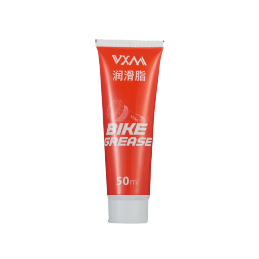 Grasa para bicicleta 50 ml pasta roja para cadena, horquilla, volante y rodamientos para mantenimiento durante todo el año