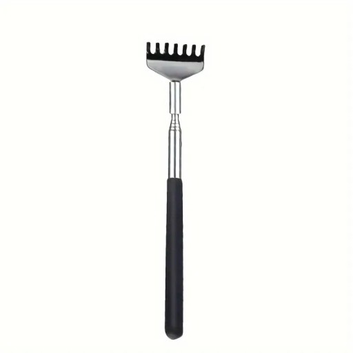 Gratte-dos télescopique 20–68 cm Outil de massage en métal Design pliable Longueur réglable Compact et portable