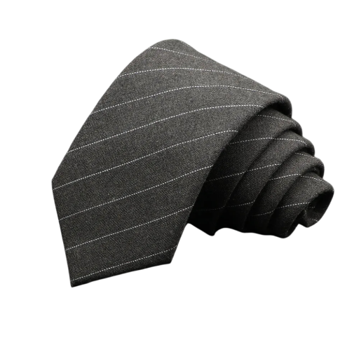 Gravata masculina de algodão acolchoada com padrão moderno 145 x 6 cm Acessório estiloso para homens em eventos de trabalho e sociais Gravata estreita elegante