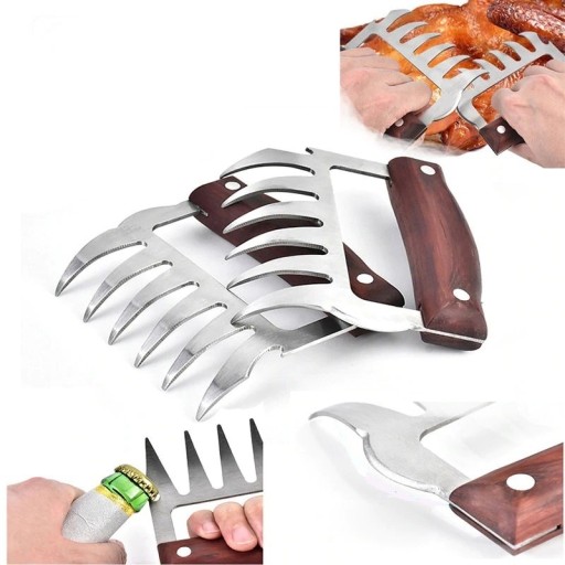 Griffes d'ours pour déchirer la viande 2 pcs
