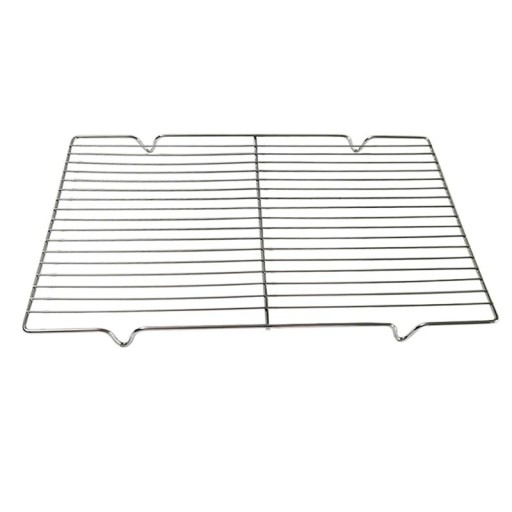 Grillgaller i rostfritt stål 30 x 20,5 x 1,5 cm Grillgaller i rostfritt stål Slitstark grill för kött, grönsaker, fisk Grillgaller för kol och gas