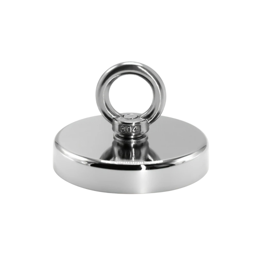 Großer Neodym-Magnet 75 x 62 mm mit starker Saugkraft, Materialhandhabungsmagnet, Metallheben, technische Verwendung, Werkstatt, Lager, Industrie, Büro