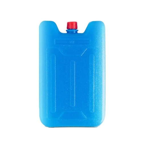 Großer wiederverwendbarer Kühlblock mit Wasserfüllung, Größe 18 x 12 x 3,5 cm für Kühlboxen und zur Lebensmittelaufbewahrung