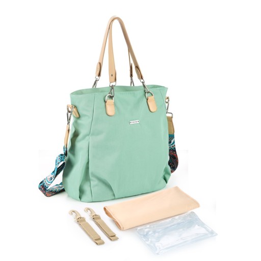 Grote zwangerschapstas met accessoires