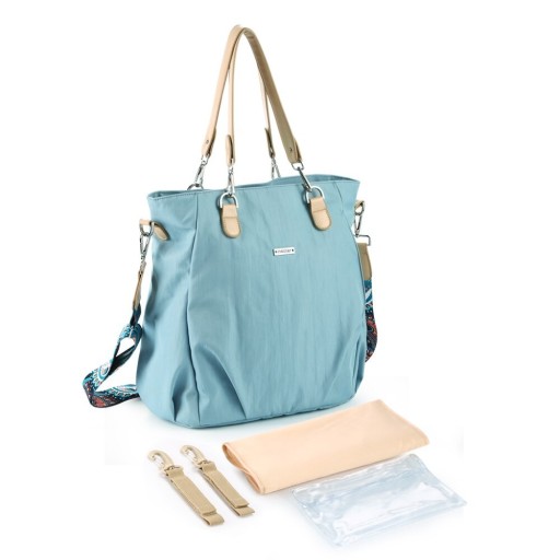 Grote zwangerschapstas met accessoires