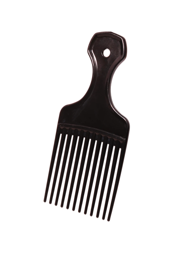 Grzebień fryzjerski z szerokimi zębami Afro Pick plastikowy grzebień do kręconych włosów objętość i stylizacja afrykańskich fryzur