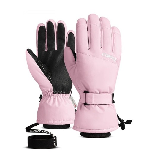 Guantes de invierno cálidos Guantes de esquí unisex Guantes de nieve para hombres y mujeres Guantes impermeables y transpirables para esquís y tablas de snowboard