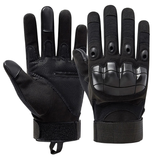 Guantes de moto de verano con dedos completos, transpirables, para pantalla táctil, antideslizantes, impermeables, de nailon.
