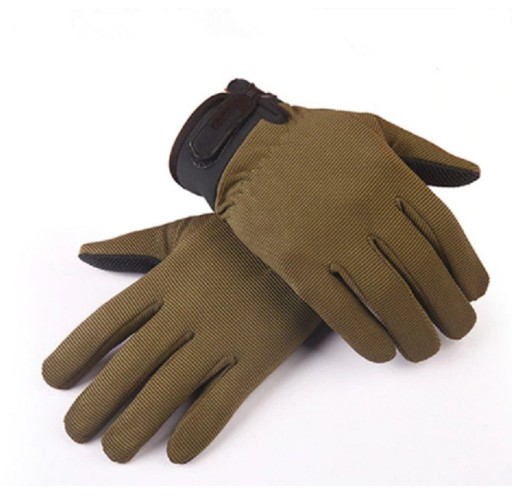 Guantes de moto estilo militar para hombre J2158