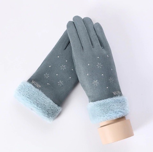 Guanti da donna con fiocchi J2841