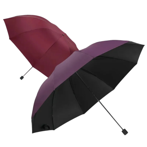 Guarda-chuva manual grande 130 cm Vento e água resistentes guarda-chuva de dez varetas com estrutura reforçada Construção robusta Materiais de alta qualidade
