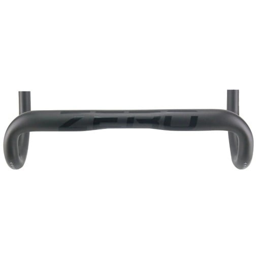 Guiador de estrada em carbono com formato ergonómico 380 mm largura superior 360 mm largura inferior carbono preto para ciclismo de estrada