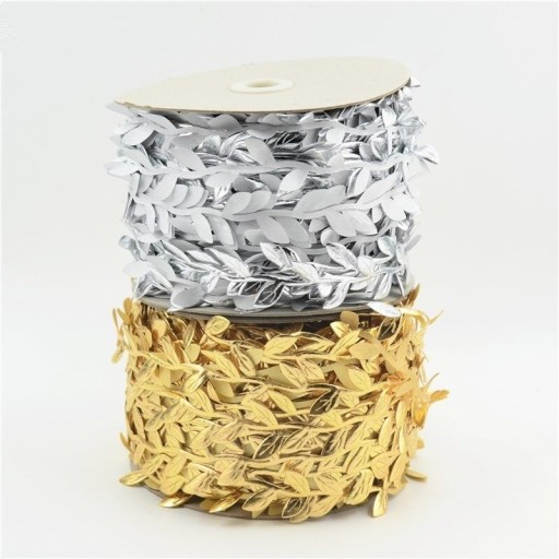 Guirlanda de Natal com folhas