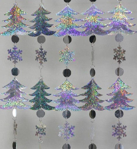 Guirlande de Noël suspendue