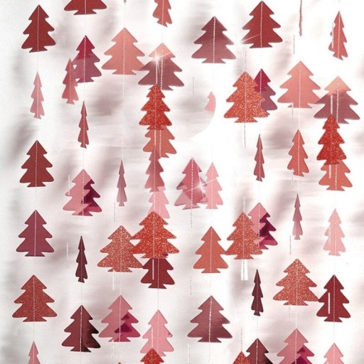 Guirlande en papier de Noël 4 m