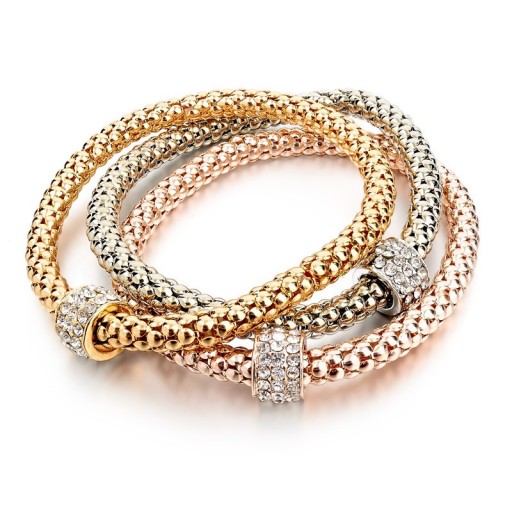 Guldpläterade damarmband